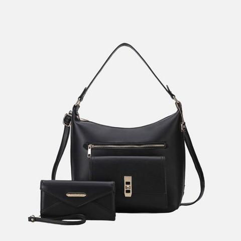 MKF Collection Clara Women’s Shoulder Bag with Wristlet Wallet by Mia K