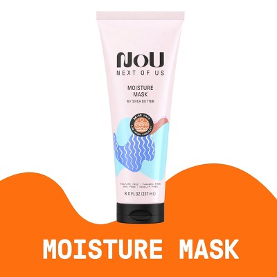 NOU Moisture Mask, For Curly & Coily Hair, 8 Fl. Oz