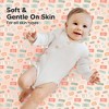 KeaBabies Mini Crib Sheets for Baby Girls, Boys, 2-Pack Soothe Pack and Play Sheets Fitted, Organic Pack N Play Mattress Sheet - 3 of 4