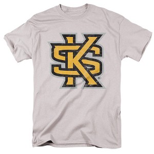 Men's Kennesaw State University Official Distressed Primary Logo T-Shirt - 1 of 4