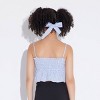 Women's Game Day Smocked Peplum Tank Top - Wild Fable™ - 2 of 4