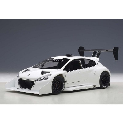 2013 Peugeot 208 T16 Pikes Peak Race Car Plain White Version 1/18 Model Car  By Autoart : Target