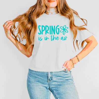 Simply Sage Market Spring Is in the Air Boxy Crop Top