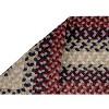 Woodbridge Braid Collection 100% Wool Durable Mildew & Moisture Resistant Reversible Indoor Area Utility Rug - Better Trends - 3 of 3