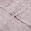 Unique Bargains Blanket Solid Color Bubble Fleece Polyester 28"x39" - 3 of 4