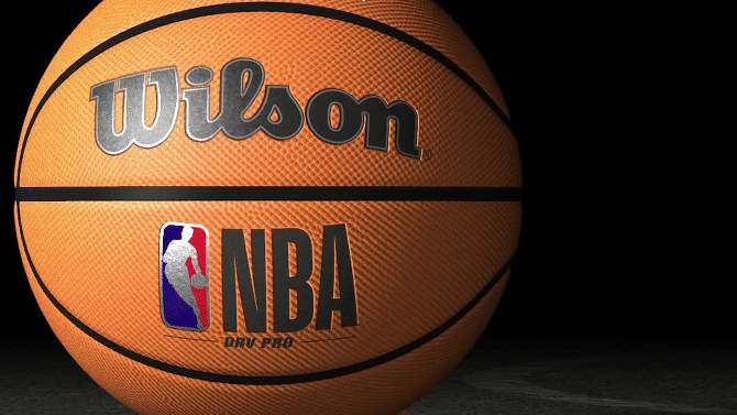 Wilson NBA DRV Pro 27.5&#34; Basketball - Brown, 2 of 12, play video