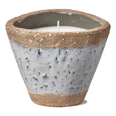 tagltd Laguna Rustic Rim Unscented Citronella Terra Cotta Pot 6.1L x 6.1W x 4.9H 10 oz. Burn Time 10 Hours.