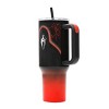 Ghost Face Black & Orange Ombre 40 Oz Stainless Steel Tumbler - 3 of 4