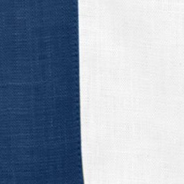 indigo blue and white