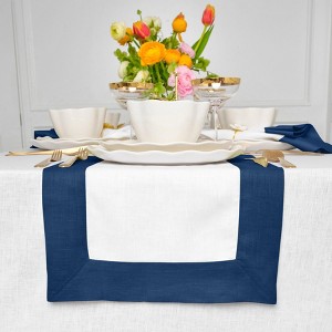 Solino Home Linen Table Runner | Contempo - 1 of 4