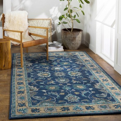 Hauteloom Cherryfield Hand Tufted Navy 193 Area Rug