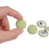 Unique Bargains Round Metal Sewing Cloth Covered Button 10 Pcs - 4 of 4