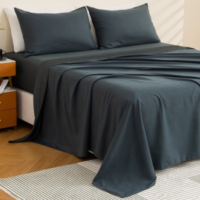 4 Piece Luxury Hotel Series Bed Sheet Set, Ultra Soft, Cool to the tou