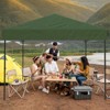 Pop Up Canopy Tent, Folding Shelter, Easy Setup Outdoor Canopy with No Sidewall, Height Adjustable Gazebo for Camping & Events - 2 of 4