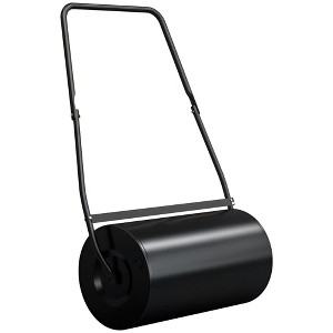Outsunny Lawn Roller, Push/Tow Behind Sod Roller with U Shaped Handle, Water Filled Yard Roller for Garden, Lawn, Backyard - 1 of 4