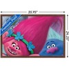 Trends International Trolls - Hair Framed Wall Poster Prints - 3 of 4