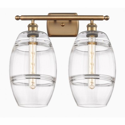 Vaz - 2 Light Bath Vanity In Industrial Style-10.88 Inches Tall and 18 Inches Wide