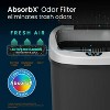 LunaLulinlk 13 Gallon Plastic Sensor Kitchen Trash Can with Odor Filter, Slim Space-Saving Garbage Bin - 3 of 4