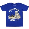 Seven Times Six NASA Boys' This Is How I Roll Moon Rover Astronaut Graphic T-Shirt Blue - 2 of 4