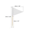 Unique Bargains Small Labeling Marking Cocktail Party Decor Flag Toothpick 100 Pcs - 2 of 4