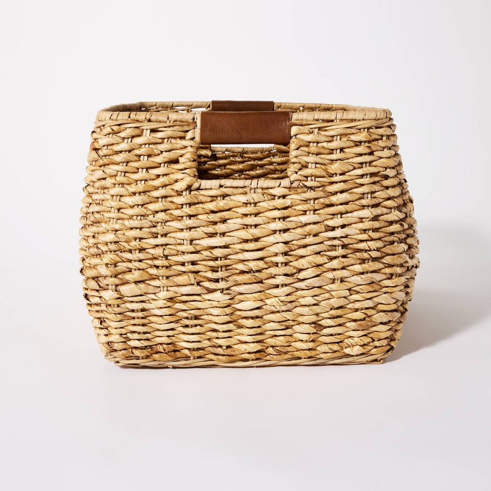 WOODEN BASKET BLACK SQUARE – puebco