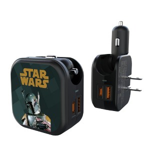Star Wars Empire Color Block 18-Watt 2 in 1 USB A/C Charger - 1 of 3