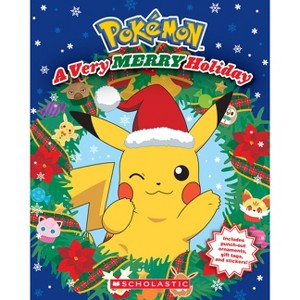 A Very Merry Holiday (Pokémon) - by  Scholastic (Hardcover) - 1 of 1