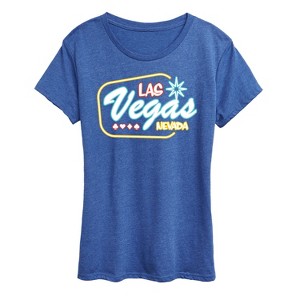 Women's - Instant Message - Las Vegas -Women's Short Sleeve Graphic T-Shirt Short Sleeve Graphic T-Shirt - 1 of 4