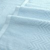 Unique Bargains Absorbent Quick Dry Plush Textured Comfort Bath Towels 2 Packs - 2 of 4
