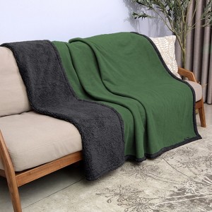 Catalonia Waterproof Bed Blanket for Couch Bed, Cozy Fleece Lining Throws for Bed Essentials - 1 of 4