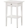 NicBex Modern Minimalist Wooden Nightstand with Drawer and Open Shelf Bedside Table End Table for Bedroom, Living Room - 2 of 4