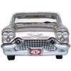 1957 Cadillac Eldorado Brougham Sandalwood Beige Metallic with Silver Top 1/87 (HO) Scale Diecast Model Car by Oxford Diecast - 3 of 4