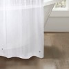 RT Designers Collection Home 3 Gauge Peva Stylish Shower Curtain Liner 70" x 72" Frosted - 2 of 3