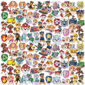 Paw Patrol Variety 100ct Vinyl Large Deluxe Stickers Variety Pack - 1 of 4