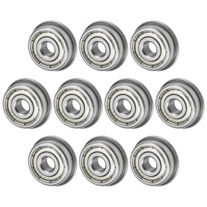 Unique Bargains Chrome Steel Durable Multipurpose Use Flanged Ball Bearing - 1 of 4