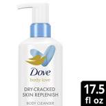 Dove Beauty Body Love Dry-Cracked Skin Replenish Hypoallergenic Body Wash - 17.5 fl oz