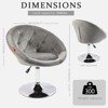 VANITII Bella Swivel Vanity Chair - 2 of 4