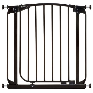 Bindaboo B1102 Zoe 28 to 32 Inch Expanding Swing Close Baby and Pet Gate with Dual Directional Open and Auto Lock with Indicator, Easy Install, Black - 1 of 4