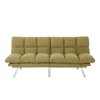 Sapphtopaz Futon Couch Sofa - Convertible Sofa Bed with Comfortable Upholstery, Space-Saving Furniture for Living Room, Bedroom & Small Spaces - 4 of 4