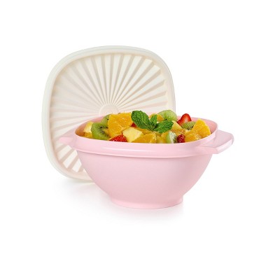 Tupperware 30pc Heritage Get it All Food Storage Container Set Vintage Pastel: Stackable, Dishwasher-Safe MAY HAVE MISSING PIECES