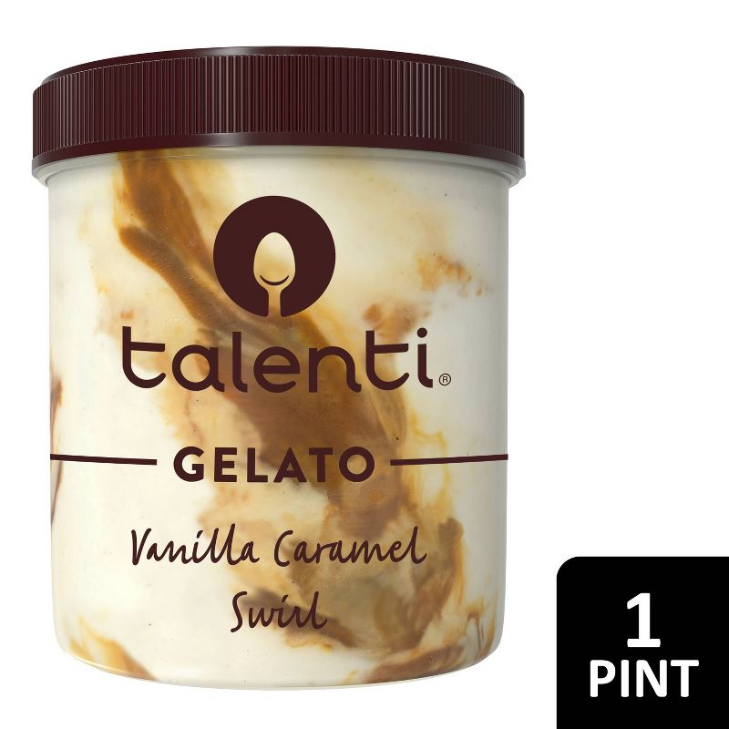 Talenti Vanilla Caramel Swirl Gelato Ice Cream - 16oz, 1 of 9