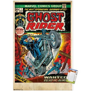 Trends International Marvel Comics - Ghost Rider - Cover #1 Unframed Wall Poster Prints - 1 of 4