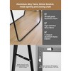 LOVMOR Modern Full Length Mirror, Full Body Mirror, Free Standing or Leaning or Wall-Mounted Mirror for Living Room, Bedroom - 4 of 4