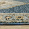 Oriental Weavers Andorra 2430A Blue/ Gold Indoor Area Rug - 2'3" x 8' - 4 of 4