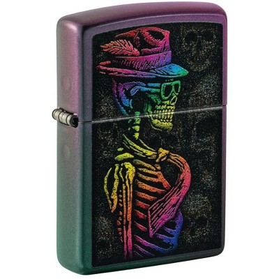 Zippo Multi Color Skull Design Windproof Lighter