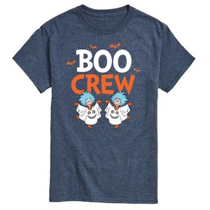 Men's - Dr. Seuss - Boo Crew Thing 1 and Thing 2 Short Sleeve Graphic T-Shirt - 1 of 4