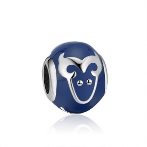 Birth Month Zodiac Charms for Bracelet Sterling Silver Womens Ginger Lyne Collection - 1 of 4