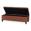 NicBex Modern 50" Storage Bench Velvet Accent Stool with Button Tufted for Entryway and Living Room - 3 of 4