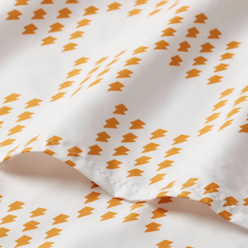 Microfiber Kids' Sheet Set Yellow - Pillowfort™, 4 of 8