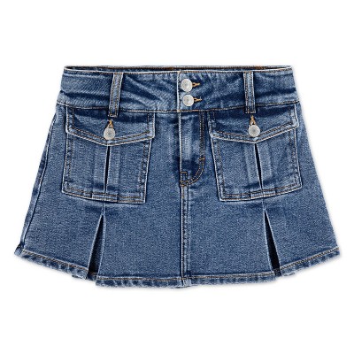 Levi's® Girls' Rodeo Cargo Skort - Medium Wash
